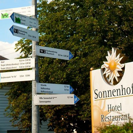 Hotel Restaurant Sonnenhof Weyerbusch Ngoại thất bức ảnh